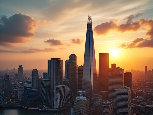 The London skyline representing our base of operations