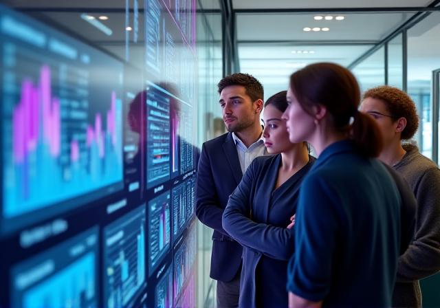 Our London based team collaborating on AI data strategy